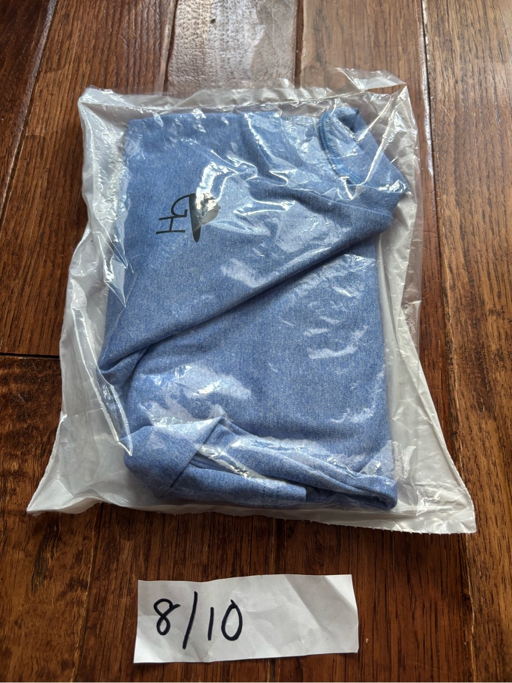 George Hats 8/10 Blue Sun Shirt Swim UPF Rashguard Long Sleeve